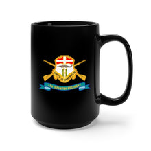 Load image into Gallery viewer, Black Mug 15oz - Army - 6th Infantry Regiment - DUI w Br - Ribbon X 300