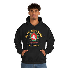 Load image into Gallery viewer, Unisex Heavy Blend Hooded Sweatshirt - Army - 84th Infantry Division - The Railsplitters wo DS X 300