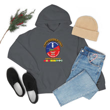 Load image into Gallery viewer, Unisex Heavy Blend™ Hooded Sweatshirt - Army - Casper Aviation Platoon - Vietnam Veteran - w Txt