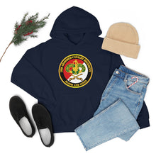 Load image into Gallery viewer, Unisex Heavy Blend Hooded Sweatshirt - Army - 3rd Armored Cavalry Regiment DUI - Red White - Blood and Steel
