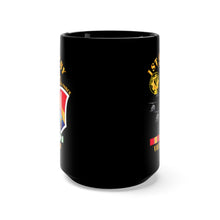 Load image into Gallery viewer, Black Mug 15oz - Army - 1st Cavalry (Air Cav) - 1st Field Force w SVC