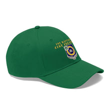 Load image into Gallery viewer, Army - 1st Bn 41st Infantry - DUI X 300 - Hat - Unisex Twill Hat - Direct to Garment (DTG) Printed