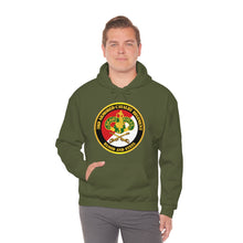 Load image into Gallery viewer, Unisex Heavy Blend Hooded Sweatshirt - Army - 3rd Armored Cavalry Regiment DUI - Red White - Blood and Steel