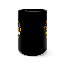 Load image into Gallery viewer, Black Mug 15oz - Army - C Troop, 1st-9th Cavalry - Headhunters - Vietnam Vet w 1966-1967 VN SVC X 300