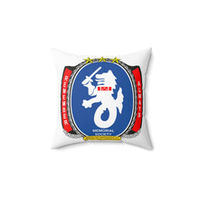 Load image into Gallery viewer, Spun Polyester Square Pillow - American Defenders Of Bataan Corregidor - Ms Logo