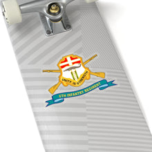 Load image into Gallery viewer, Kiss-Cut Stickers - Army - 6th Infantry Regiment - DUI w Br - Ribbon X 300