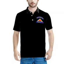 Load image into Gallery viewer, Custom Shirts All Over Print POLO Neck Shirts - Army - 7th United States Army w 7 Steps Hell w Scroll