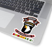 Load image into Gallery viewer, Kiss-Cut Stickers - SSI - Vietnam - L Co 75th Ranger - 101st Abn - LRSD w Vn SVC X 300