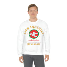 Load image into Gallery viewer, Unisex Heavy Blend Crewneck Sweatshirt - Army - 84th Infantry Division - The Railsplitters wo DS X 300