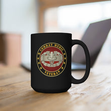 Load image into Gallery viewer, Black Mug 15oz - Army - Combat Medic Veteran