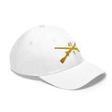 Load image into Gallery viewer, Unisex Twill Hat - 1st Battalion, 41st Infantry Regiment with Infantry Branch without Text - Direct to Garment (DTG) - Printed