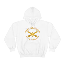 Load image into Gallery viewer, Unisex Heavy Blend™ Hooded Sweatshirt - Army - 2nd Bn 4th Field Artillery Regt - 105mm w Arty Br