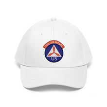 Load image into Gallery viewer, Twill Hat - CAP - Civil Air Patrol Insignia - Hat - Direct to Garment (DTG) - Printed