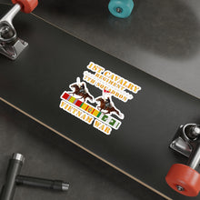 Load image into Gallery viewer, Die-Cut Stickers - 7th Squadron, 1st Cavalry Regiment - Vietnam War wt 2 Cavalry Riders and Vietnam Service Ribbons