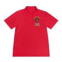 Load image into Gallery viewer, Men's Sport Polo Shirt - Army - 58th Infantry Platoon - Scout Dog - w CIB - VN SVC X 300