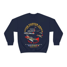 Load image into Gallery viewer, Unisex Heavy Blend Crewneck Sweatshirt - Army - AAC - 332nd Fighter Group - Red Tails - Protect Force