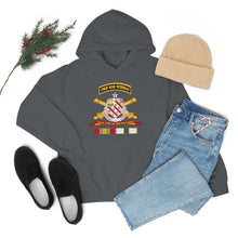 Load image into Gallery viewer, Unisex Heavy Blend Hooded Sweatshirt - Army - 8th Field Artillery w Br - Ribbon COLD WAR Vet Tab