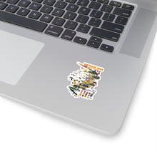 Load image into Gallery viewer, Kiss-Cut Stickers - Map - Vietnam Units -with Wpns - Equipment