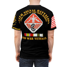 Load image into Gallery viewer, Unisex AOP - Army - 124th Signal Battalion - Voice Iron Horse - Cold War Veteran (1947 - 1991)