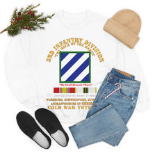 Load image into Gallery viewer, Unisex Heavy Blend Crewneck Sweatshirt - Army - 3rd ID - Germany w Cold War SVC