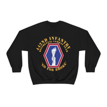 Load image into Gallery viewer, Unisex Heavy Blend Crewneck Sweatshirt - Army - 442nd Infantry Regimental Combat Team X 300