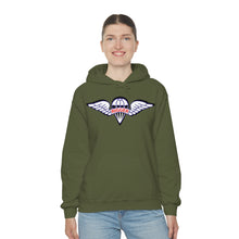 Load image into Gallery viewer, Unisex Heavy Blend Hooded Sweatshirt - Army - Parachute Rigger Cloth Wo Txt