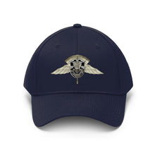 Load image into Gallery viewer, Twill Hat - Army - Army - HALO Badge - Special Forces Crest (DUI) Hat - Direct to Garment (DTG) - Printed