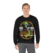 Load image into Gallery viewer, Unisex Heavy Blend Crewneck Sweatshirt - USAF - Vietnam Combat Veteran w Pararescue Huskie