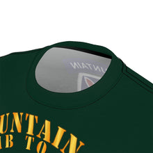 Load image into Gallery viewer, AOP - Army - 10th Mountain Division - Climb to Glory - REFORGER 90, Centurion Shield - Cold War Service Ribbons - Dark Green