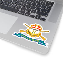 Load image into Gallery viewer, Kiss-Cut Stickers - Army - 6th Infantry Regiment - DUI w Br - Ribbon X 300