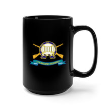 Load image into Gallery viewer, Black Mug 15oz - Army - 7th Infantry Regiment w Br - Ribbon X 300