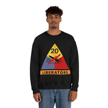 Load image into Gallery viewer, Unisex Heavy Blend Crewneck Sweatshirt - Army - 20th Armored Division - Liberators wo Txt