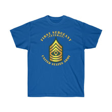 Load image into Gallery viewer, Unisex Ultra Cotton Tee - Army - First Sergeant - 1SG - Veteran - American Patriot