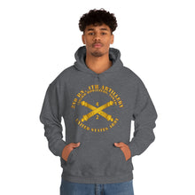 Load image into Gallery viewer, Unisex Heavy Blend™ Hooded Sweatshirt - Army - 2nd Bn 4th Field Artillery Regt - 105mm w Arty Br
