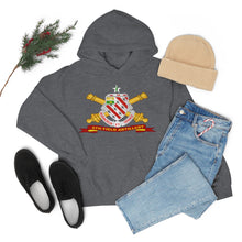 Load image into Gallery viewer, Unisex Heavy Blend Hooded Sweatshirt - Army - 8th Field Artillery w Br - Ribbon