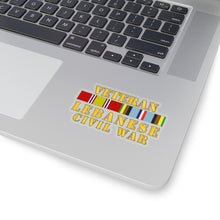 Load image into Gallery viewer, Kiss-Cut Stickers - USMC - Veteran Lebanese Civil War w EXP SVC