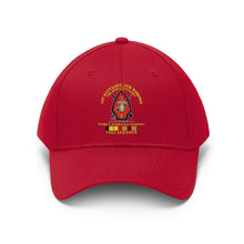 Load image into Gallery viewer, Unisex Twill Hat - USMC - 1st Bn, 8th Marines - Beirut barracks bombing w SVC wo NDSM - Hat - Direct to Garment (DTG) - Printed