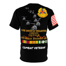Load image into Gallery viewer, AOP - 116th Assault Helicopter Co w 12th CAB - Aviator Badge - w Vn SVC Ribbons