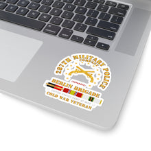 Load image into Gallery viewer, Kiss-Cut Stickers - Army - 287th Military Police Company - Berlin Bde w OCCUPY COLD SVC X 300