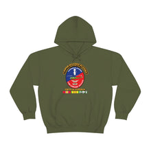 Load image into Gallery viewer, Unisex Heavy Blend™ Hooded Sweatshirt - Army - Casper Aviation Platoon - Vietnam Veteran - w Txt