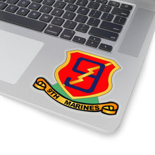 Load image into Gallery viewer, Kiss-Cut Stickers - USMC - 9th Marine Regiment wo Txt