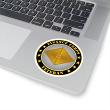 Load image into Gallery viewer, Kiss-Cut Stickers - Army - Finance Corps Veteran