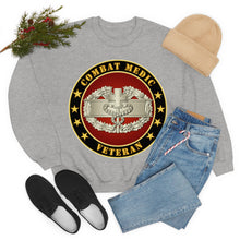 Load image into Gallery viewer, Unisex Heavy Blend Crewneck Sweatshirt - Combat Medic Veteran