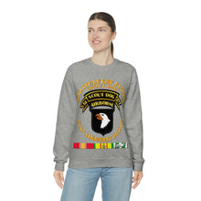 Load image into Gallery viewer, Unisex Heavy Blend Crewneck Sweatshirt - Army - 58th Infantry Platoon - Scout Dog - w VN SVC