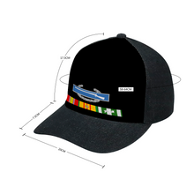 Load image into Gallery viewer, Vietnam Ribbons with Combat Infantryman Badge Adult Denim Black Baseball Hat