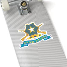 Load image into Gallery viewer, Kiss-Cut Stickers - 36th Infantry Regiment - DUI w Br - Ribbon X 300