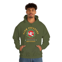 Load image into Gallery viewer, Unisex Heavy Blend Hooded Sweatshirt - Army - 84th Infantry Division - The Railsplitters wo DS X 300
