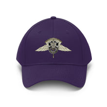 Load image into Gallery viewer, Twill Hat - Army - Army - HALO Badge - Special Forces Crest (DUI) Hat - Direct to Garment (DTG) - Printed