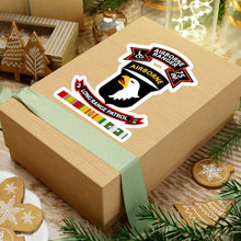 Load image into Gallery viewer, Kiss-Cut Stickers - SSI - Vietnam - L Co 75th Ranger - 101st Abn - LRSD w Vn SVC X 300