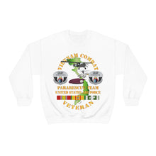 Load image into Gallery viewer, Unisex Heavy Blend Crewneck Sweatshirt - USAF - Vietnam Combat Veteran w Pararescue Huskie